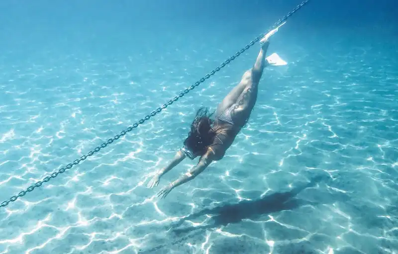 Snorkeling at Kleftiko